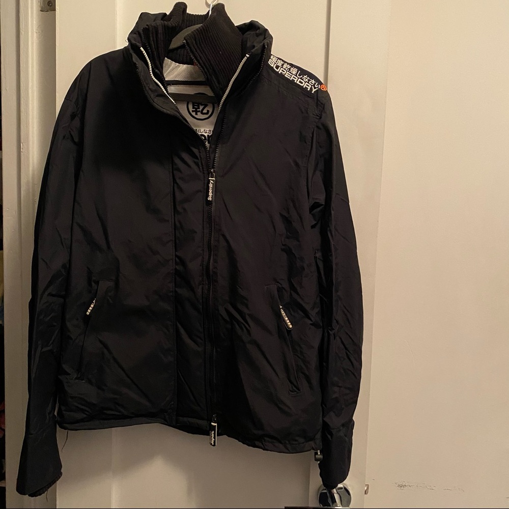Super Dry Japan Triple Zipper Windcheater Jacket